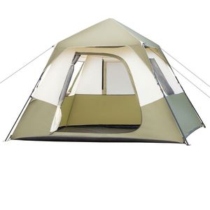 Tenda da campeggio familiare per 2 persone con telo antipioggia e design antivento, montaggio in 60 secondi e borsa per il trasporto - Product Image 3