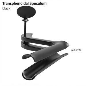 Les Specula Caspar finition noire présentent des lames de 75 millimètres conçues pour une rétraction chirurgicale précise et une visibilité optimale. - Product Image 2