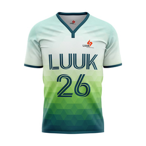 Custom Men's Short Sleeve Football <b>Soccer</b> Uniform Jerseys Plus Size Classic Pattern Breathable 100% Polyester Sport Jersey - Product Image 1