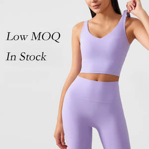 Sujetador deportivo en oferta, de alta calidad, con soporte incorporado, elástico en 4 direcciones, para mujer. - Product Image 3