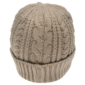Unisex Beanie Hat Solid Color Hand Knitted Acrylic <b>Winter</b> <b>Cap</b> Casual Style 56-58CM Adult Fit - Product Image 1