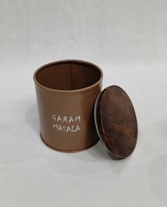 Recipiente metálico hermético de calidad alimentaria para cocina, restaurante, hotel, catering, frasco de almacenamiento galvanizado comercial resistente. - Product Image 4