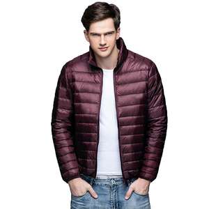 Veste matelassée style doudoune pour homme 2026, manteau épais coupe-vent, parka thermique chaude, fournisseur en gros OEM, tissu léger, prix bas - Product Image 4