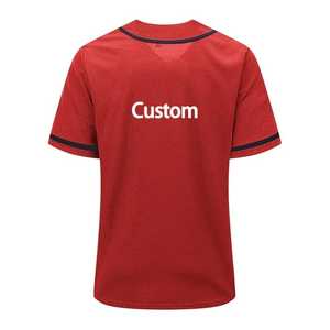 Camiseta de Béisbol Personalizada con Botones, Estilo Deportivo, 100% de los Mejores Materiales, Proveedor Directo de Pakistán, Ropa Deportiva 2026 - Product Image 4