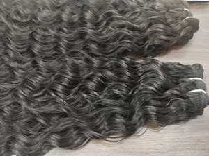 Cabello humano indio de alta calidad, trama recta, venta al por mayor, mechones vírgenes, mechones rectos de hueso, mechones de cabello humano - Product Image 6