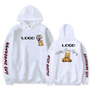 Prix de gros Nouvelle collection automne : Sweats à capuche et pulls pour hommes, personnalisés, décontractés, à manches longues, avec impression en relief - Product Image 1