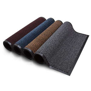 Tapis de porte en jute tressé robuste, conçu pour les entrées intérieures et extérieures, style rustique, tapis de sol en fibres naturelles qui retient la poussière - Product Image 5