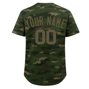 Maillot de baseball rétro personnalisé 2026 à boutons, dégradé, sublimation, séchage rapide, respirant, uniforme d'équipe, pour hommes, jeunes et clubs - Product Image 3