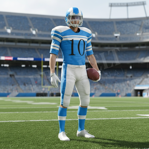 Athletic Gear Team Wear Apparel Sportswear High Impact Resistance American Football Uniforms Protective Breathable Football Kits - Product Image 4