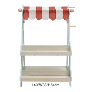 Juguete de Madera de Puesto de Mercado para Niños, Juego de Imitación de Tienda de Comestibles, Educativo, Montessori, Vietnam, Precio Económico - Product Image 3