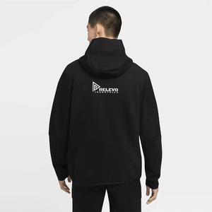 Super Quality Hot Sell Heavyweight Jogger Custom Logo Men's Zippers Pockets Sports Wear Hoodies for Men Custom Zipper Hoodies - Product Image 2