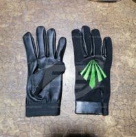 Guantes Profesionales de Cuero para Paracaidismo |   Guantes Tácticos Cortavientos de Dedo Completo con Cierre de Gancho y Bucle para Paracaidismo, Paramotor y Actividades al Aire Libre
