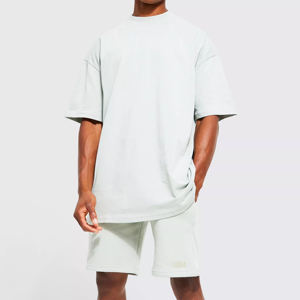 Conjunto de 2 Piezas para Hombre, Personalizado, de Invierno, a Cuadros, de Secado Rápido, Transpirable, Informal, con Capucha, de Jersey, de Alta Calidad, Algodón/Poliéster, Digital - Product Image 1