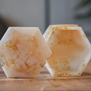 Boîte à mouchoirs décorative pour la maison, porte-serviettes noir, boîte à mouchoirs en résine, porte-papier - Product Image 6