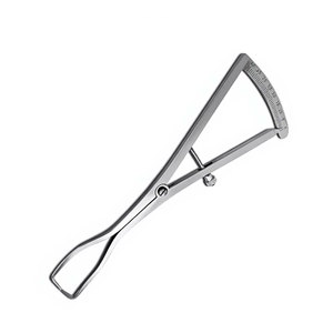 Calibrador de Medición de Crestas Castroviejo 0-40mm, Instrumento de Precisión para Implantes Dentales, de Acero Inoxidable Quirúrgico - Product Image 5