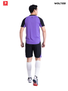 Conjunto de Camiseta de Fútbol de Poliéster 100% de Alta Calidad para JP, Cuello Redondo, Manga Corta, Secado Rápido, Transpirable, Colores Personalizados, Transferencia Térmica - Product Image 6