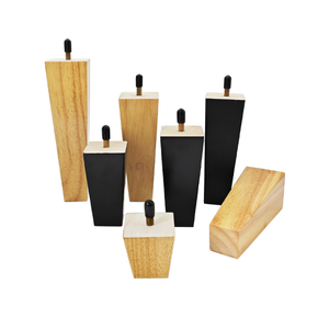 Solid Wood Square <b>Sofa</b> <b>Legs</b> Heavy Duty Furniture Support Wooden <b>Legs</b> <b>for</b> Couch Bed Cabinet Table OEM Custom Production - Product Image 1