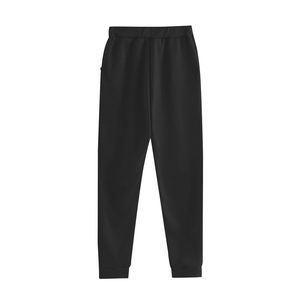 Conjunto de sudadera con capucha negra y pantalones deportivos para mujer, ropa informal de punto de manga larga para otoño - Product Image 6