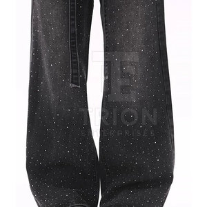 Latest Design Women Rhinestone <b>Pant</b> Grace Style Women Rhinestone <b>Pant</b> Breathable Comfortable Women Rhinestone <b>Pant</b> - Product Image 6