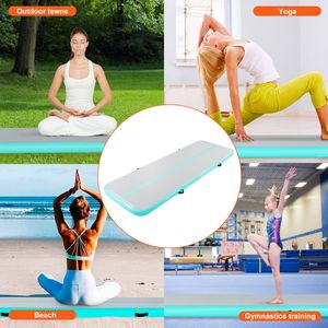 Tappetino Gonfiabile per Ginnastica da 4 Pollici di Spessore con Pompa Elettrica, Tappeto per Allenamento Tumble Track, Accessori per Attrezzature Ginniche - Product Image 6