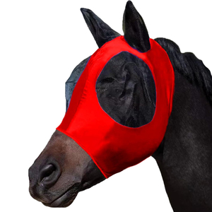 Nouvelle Arrivée Masque Anti-Mouches pour Chevaux de Haute Qualité Personnalisable Confortable avec Protection des Oreilles en Maille Polyester Respirante Meilleur Design Couleur Personnalisée - Product Image 1