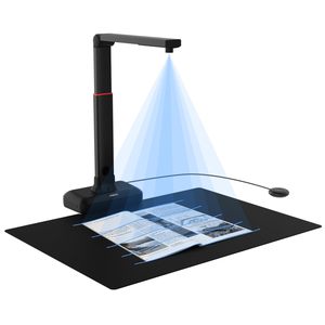VIISAN <strong>Document</strong> <strong>Scanner</strong> USB Camera Max <strong>A2</strong> Capture 130 Languages OCR Auto-Flatten Deskew Fingerprint Removal Fast <strong>Scanner</strong> - Product Image 1