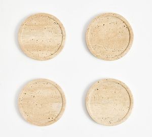 Sous-verre effet marbre antidérapant, protection de meubles, cadeau élégant de pendaison de crémaillère, collection décorative pour la salle à manger - Product Image 5