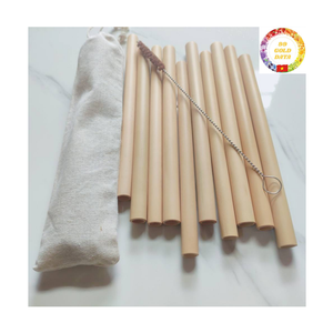 Bamboo Straws | Eco Friendly Organic <b>Drinking</b> Straws 8mm Reusable Bulk Supplier Vietnam - Product Image 6