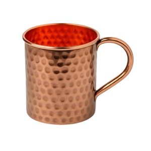 Mugs en cuivre martelé, finition artisanale, vente en gros pour cadeaux d'entreprise et de mariage, directement de l'usine. - Product Image 6