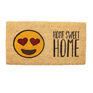 Tapetes de Entrada de Fibra de Coco Antideslizantes con Reverso de PVC, Diseño Personalizado, Tamaño/Forma/Grueso/Estampado Personalizables, Hechos a Máquina, Estilo Moderno - Product Image 2