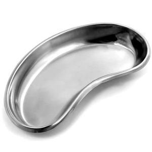 Bandeja renal de acero inoxidable de alta calidad reutilizable, bandejas quirúrgicas de acero inoxidable, bandeja renal de tamaño personalizado, precio mayorista OEM - Product Image 5