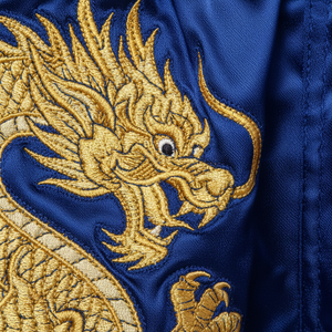 Pantalones Cortos de Muay Thai para Hombre, Jersey de Artes Marciales Mixtas para Gimnasio y Entrenamiento + Pantalones Cortos Rashguard 100% Poliéster, Corte Regular - Product Image 3