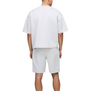 Conjunto Deportivo de Dos Piezas para Hombre 2026, Logotipo Personalizado, Corte Regular, Material 100% Algodón, Ropa Casual Transpirable - Product Image 1