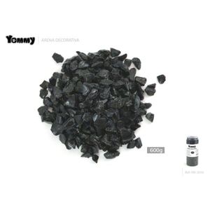 Sable décoratif noir Yommy 600g pour la décoration d'aquarium - Product Image 1