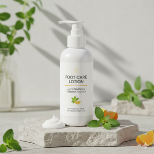 Lotion pour les pieds à la vitamine C et au parfum de VERBENA pour adultes ayant une peau extrêmement sèche - Product Image 2