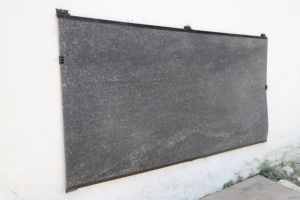 Revêtement en pierre naturelle marbrée noire scintillante, feuille fine et flexible pour comptoirs, meubles, revêtement mural - Product Image 4