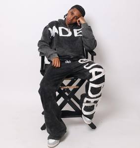 OEM Custom Yellow Hoodie and Sweatpants Set 100% Cotton Streetwear <b>Tracksuit</b> Full Length Regular Fit Unisex Adults Autumn 2026 - Product Image 5