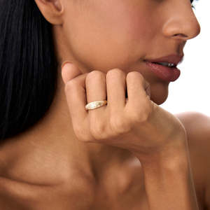 14k Matte Finish Celestial 925 Hot Selling Jewelry <b>Rings</b>: Starry Sky <b>Moon</b> Design Minimalist and Stylish Cool Style for Women - Product Image 3