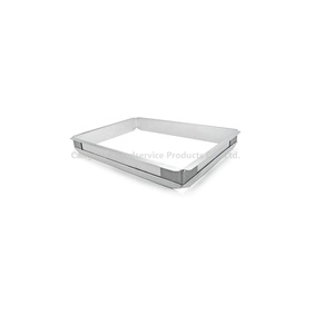HERNY FOODSERVICE Utensilios de Cocina Nuevos para el Hogar, Moldes Extensibles para Pasteles de Aluminio Ecológico, Modelo BPE-1/BPE-12/BPE-14 - Product Image 1