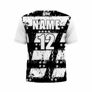 Nouveau design, maillot de tir personnalisé, maillot de sport par sublimation, t-shirt, vêtements d'équipe personnalisés, OEM, polyester doux, t-shirt d'équipe pour jeunes - Product Image 2