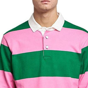 Chemises de rugby à col blanc, manches longues, jersey de rugby pour hommes, deux tons, meilleure qualité, chemise de rugby - Product Image 6