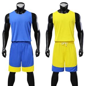 Personnalisez vos propres uniformes de basket-ball d'équipe, réversibles, respirants, ensemble de maillots de basket-ball 100% polyester - Product Image 1