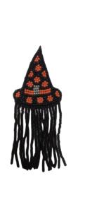 Meilleure qualité Style classique femmes perles de rocaille broderie coeur numéro forme perle boucles d'oreilles à la main MD artisanat direct inde - Product Image 4