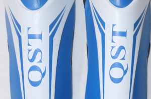 Espinilleras de Boxeo de Cuero PU, Equipo de Protección para Entrenamiento de Muay Thai y MMA, Ligeras, para Adultos, Azul y Blanco - Product Image 6