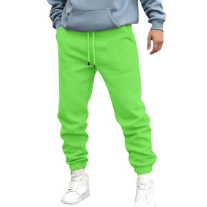 Pantalon de jogging décontracté et confortable pour homme, taille élastique, taille mi-haute, 100 % coton doux, respirant, tendance, couleur foncée – Meilleures ventes - Product Image 2