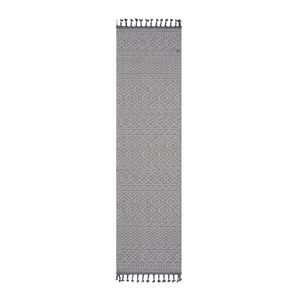 NAAR Guros Collection 2X8 Tappeto geometrico bianco per interni/esterni - Product Image 2