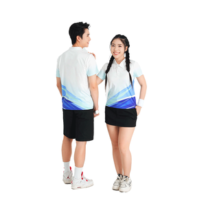 Heat Transfer Printed Polyester Sports Jerseys Customizable Collar Unisex Breathable Outdoor Teamwear Team Uniform Piece - Product Image 1