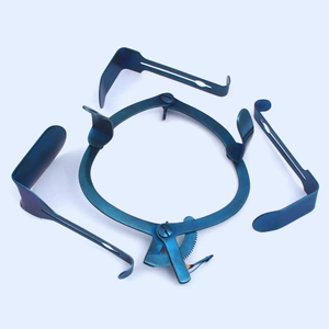 Ensemble d'opérations chirurgicales Astrin O'Sullivan pour rétracteur vaginal, revêtement en titane avec 3 lames interchangeables en acier inoxydable, gynécologie - Product Image 4