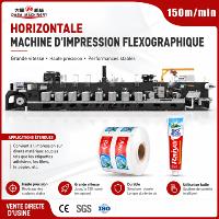 Presse flexographique haute précision pour l'impression de tubes PE, ABL et PBL avec système de refroidissement