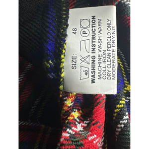 กระโปรงสก็อตสตรีลายสก๊อตสีดำสตูว์เจนท์ ไซส์พลัส แบบพันรอบตัว พร้อมหัวเข็มขัดและเข็มกลัด รุ่น 2026 - Product Image 5